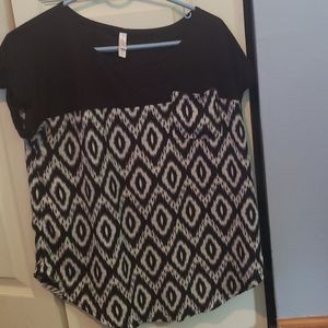 Comfy casual or dressy top!